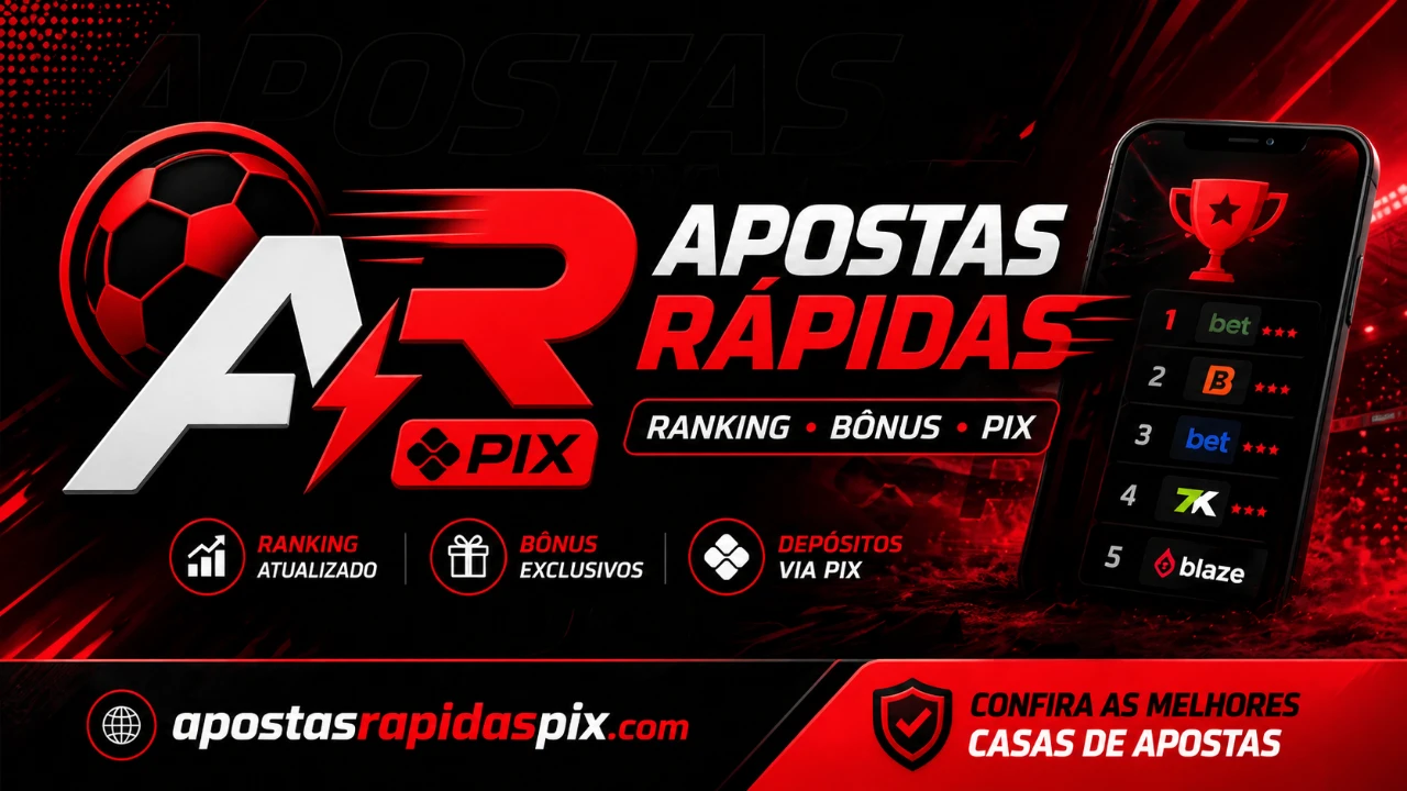 Banner Apostas Rápidas Pix — ranking editorial