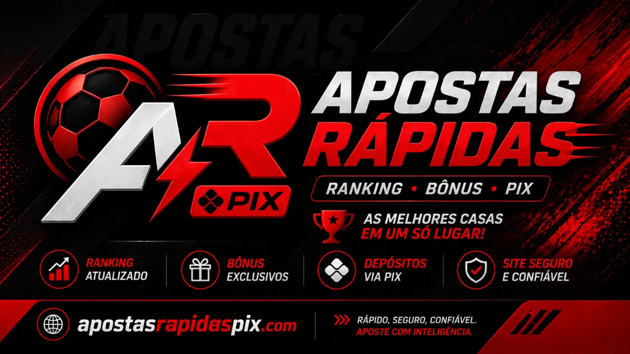 Banner Apostas Rápidas Pix — parcerias e novidades